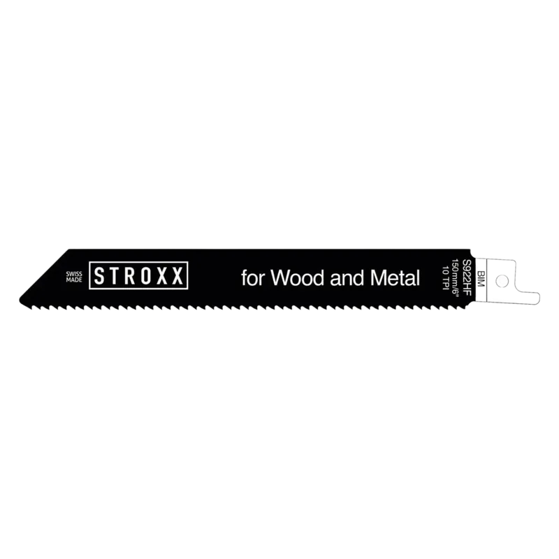 Bestelbaar - STROXX S922HF reciprozaagblad (flexibel hout met metaal, 150 mm)