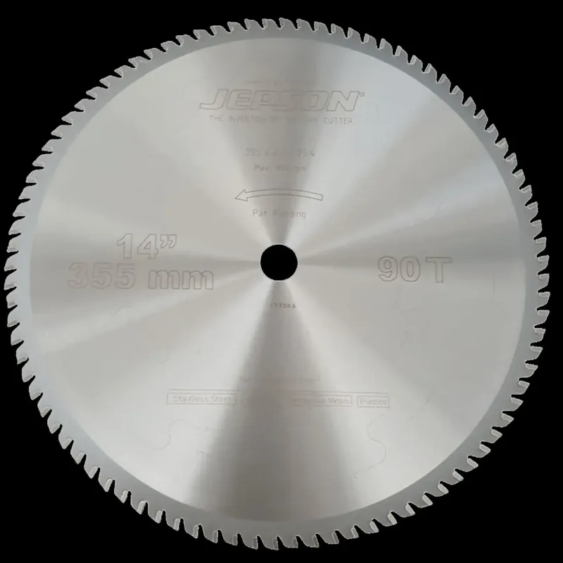 Bestel vandaag | Jepson 600570 cirkelzaagblad voor metaal (355 mm, 25,4 mm, 90T)