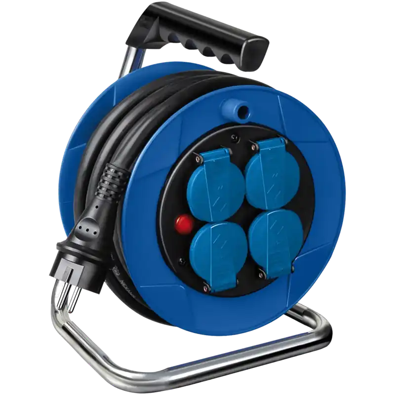 Snelle verzending | Brennenstuhl 1072444 kabelhaspel (8 m, H07RN-F, 3x2,5 mm, IP44)