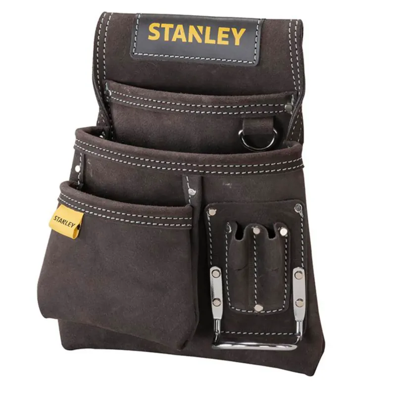 Stanley STST1-80114 Gereedschapshouder (leder, hamerhouder, 28 x 9 x 25 cm) | Veel voordeel