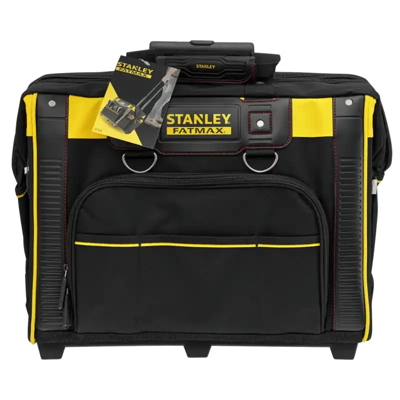 Erg populair | Stanley Fatmax FMST1-80148 gereedschapstas met wielen (50 x 36 x 41 cm, 20 kg draagcapaciteit)