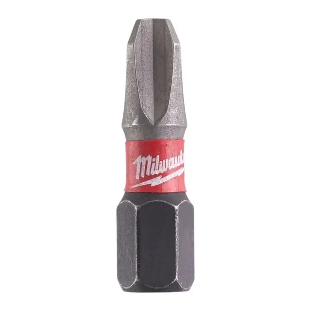 Veilig betalen | Milwaukee Schroefbit Shockwave Ph3 25 Mm (2 Stuks)