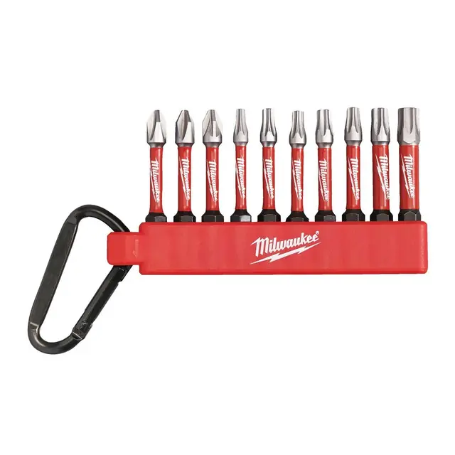 Koop vandaag - Milwaukee Schroefbitset SHOCKWAVE Impact Duty Karabijnhaak