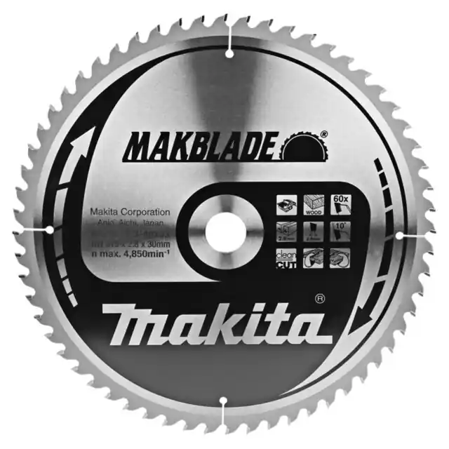 Beste prijs - Makita Zaagblad 315X30x2.8 60T 10G B-46193