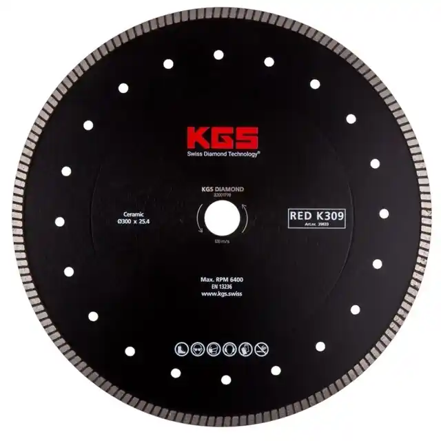 Dagdeal | KGS RED K309 Diamantzaagblad 300 X 25,4 Mm