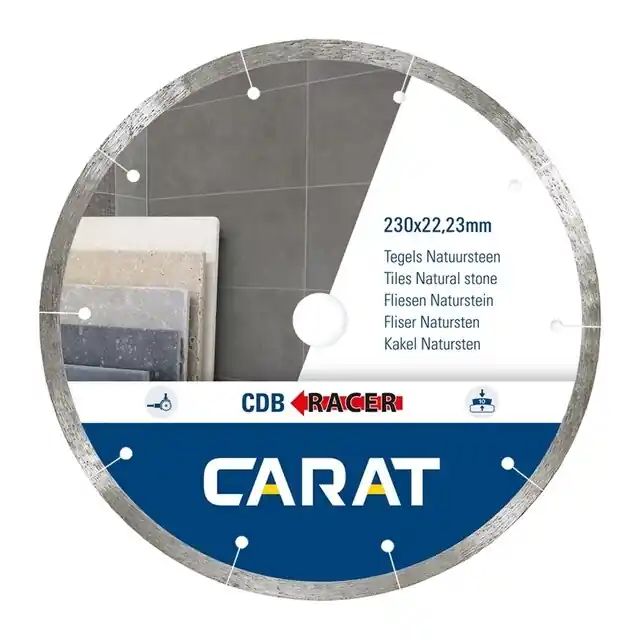 Carat CDB Racer Diamantzaagblad 230 X 22,23 Mm - Snelle verzending