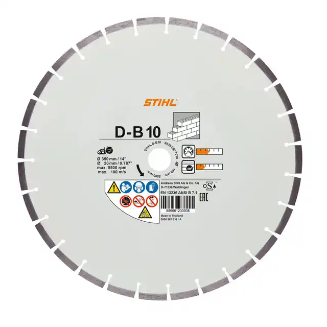 Actie | STIHL D-B10 Diamantdoorslijpschijf 230 X 22,23 Mm
