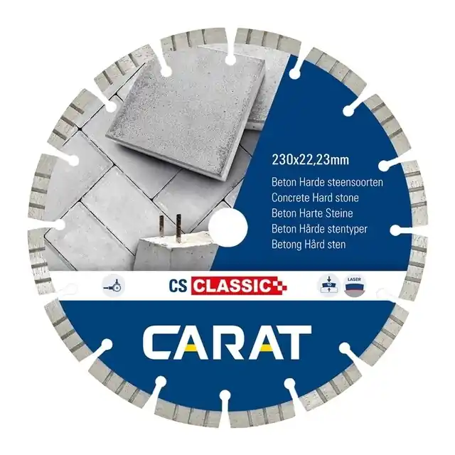 Carat CS Classic Diamantzaagblad 125 X 22,23 Mm | Bespaar meer