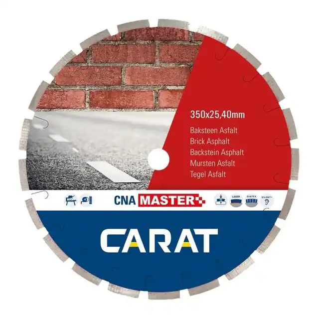 Voorraad bijna op | Carat CNA Master Diamantzaagblad 350 X 25,4 Mm