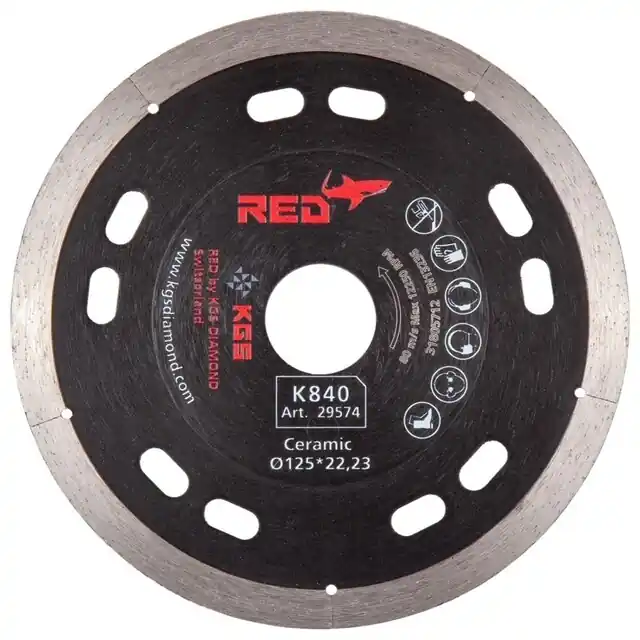 KGS RED K840 FineCut Diamantzaagblad 125 X 1,1 X 22,23 Mm | Superprijs