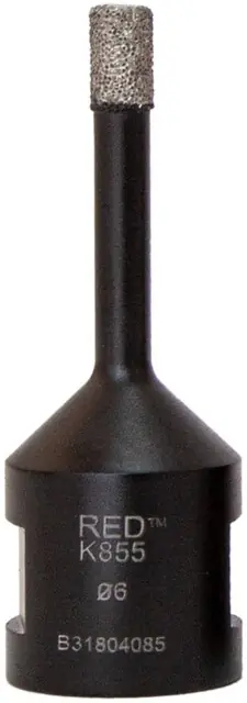 Zojuist toegevoegd | Red K855 Tegelboor Vb Ø6x10mm Wax M14