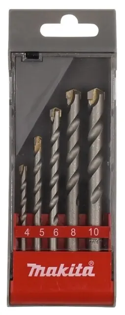 Scherp geprijsd - Makita Borenset Steen 5-Delig D-05175