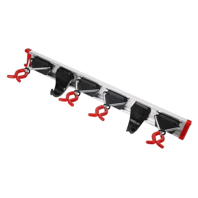 Talen Tools Gereedschapsrail 50 cm 4 + 2 haken | Topkwaliteit