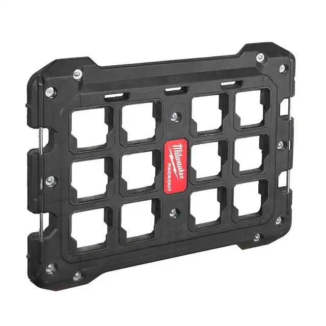 Veilig winkelen - Milwaukee PACKOUT Montageplaat